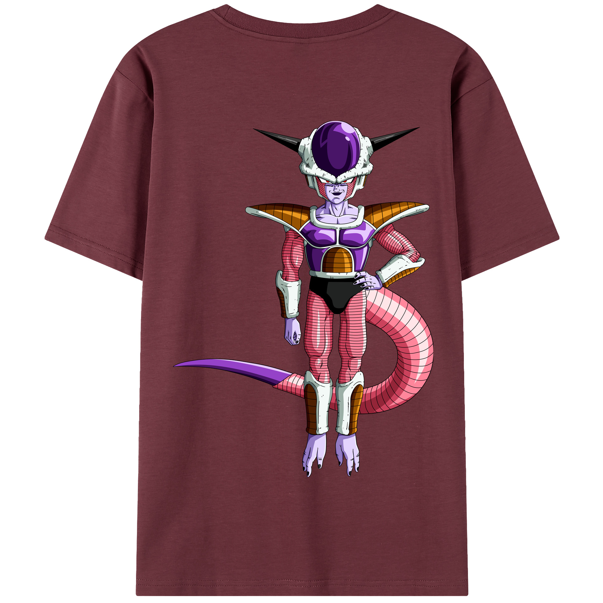 ドラゴンボール フリーザ DRAGON BALL Frieza 綿100％半袖Tシャツ（背面プリント）
